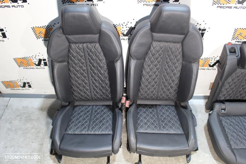 Bancos Audi S3 A3 8Y em Pele - 2