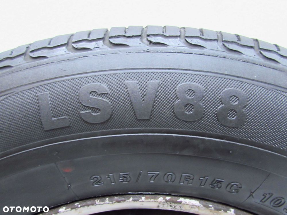 IVECO DUCATO BOXER 5X118 6J15 '' ET68 KOLO FELGA STALOWA 215/70R15C 1395239080 OPONA 4mm - 8