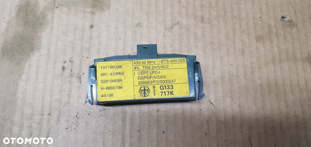 Moduł komputer sterownik alarmu Land Rover Freelander YWY100340 52010468A - 1