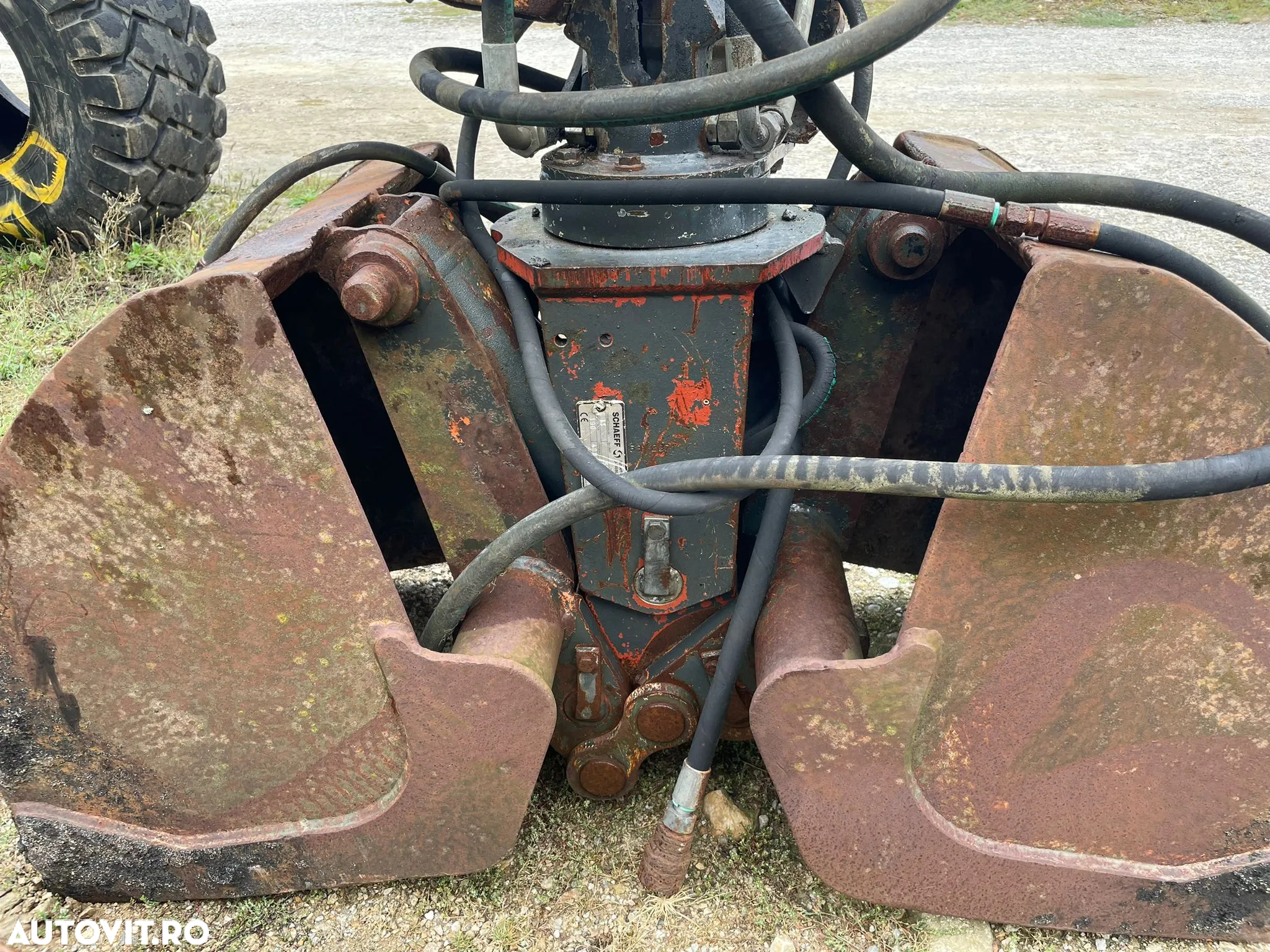 Graifer SCHAEFF pentru excavatoare, latime cupa 600 mm, sistem MS08 - 5