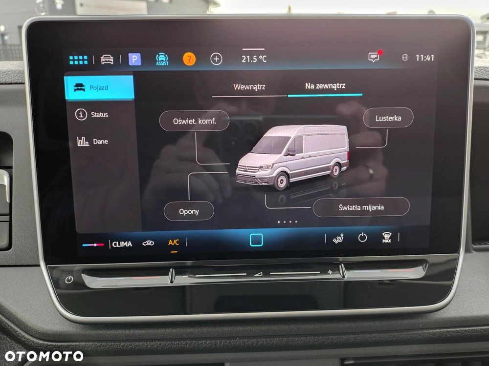 Volkswagen Crafter 35 Furgon z wysokim dachem silnik: 2,0 l EU6 SCR 177 KM, przedni 8-bieg.automatyczna, r.o : 4490 mm - 18