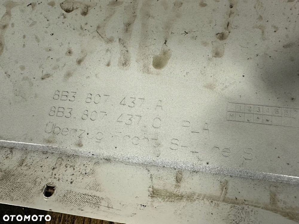 zderzak przód przedni audi a5 b10 8b3 2025- s-line 8b3807437a cały oryginał - 7