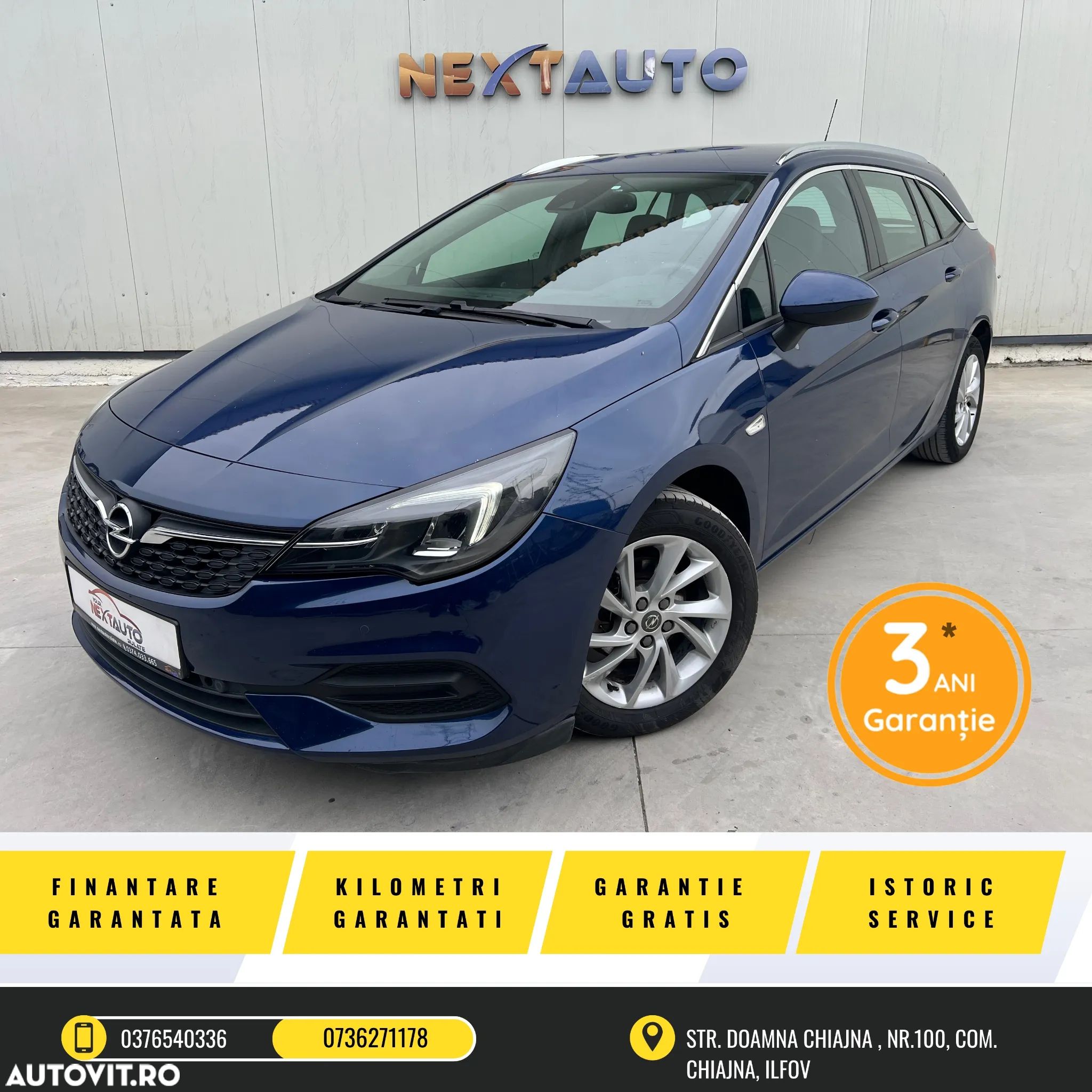 Opel Astra 1.5 D Start/Stop Sports Tourer Automatik Elegance - 1