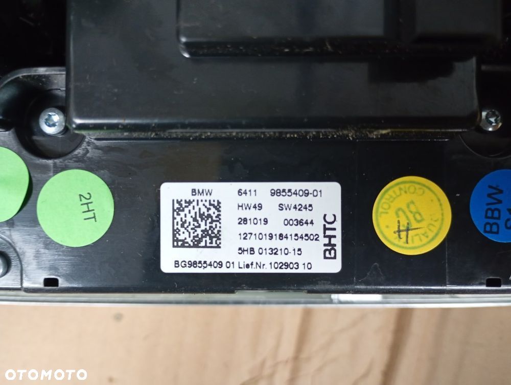 dekor konsoli led panel klimatyzacji przełącznik bmw 3 g20 g21 9855409 9p807658705 - 13