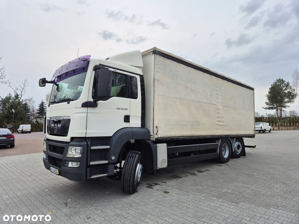 MAN TGS 26.320 6X2 skrętna oś - 8