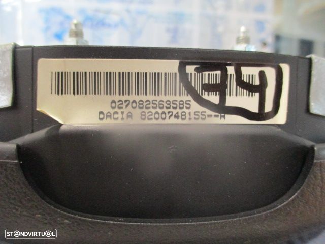 Kit Airbags 820079386  8200946126 8200748155A DACIA  LOGAN 1 MCV 2008 1.5DCI 85CV 5P CINZA ESCURO SEM TABLIER - 10