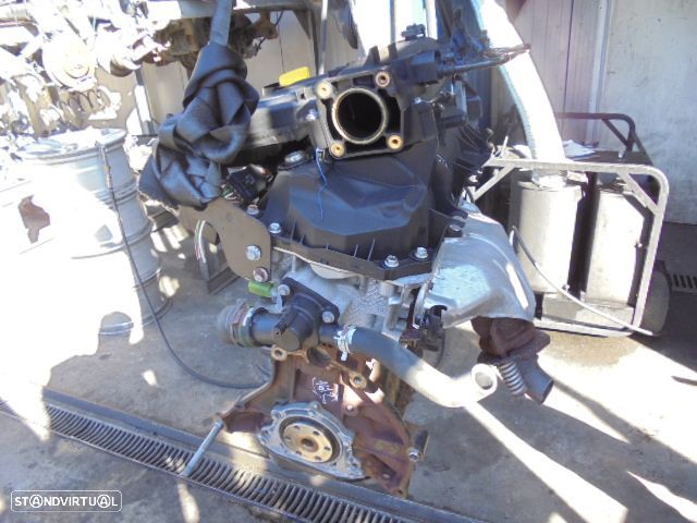 Motor D4FJ722 D4F722 RENAULT TWINGO 2 FASE 1 2007 1.2I 75CV 3P PRETO - 3