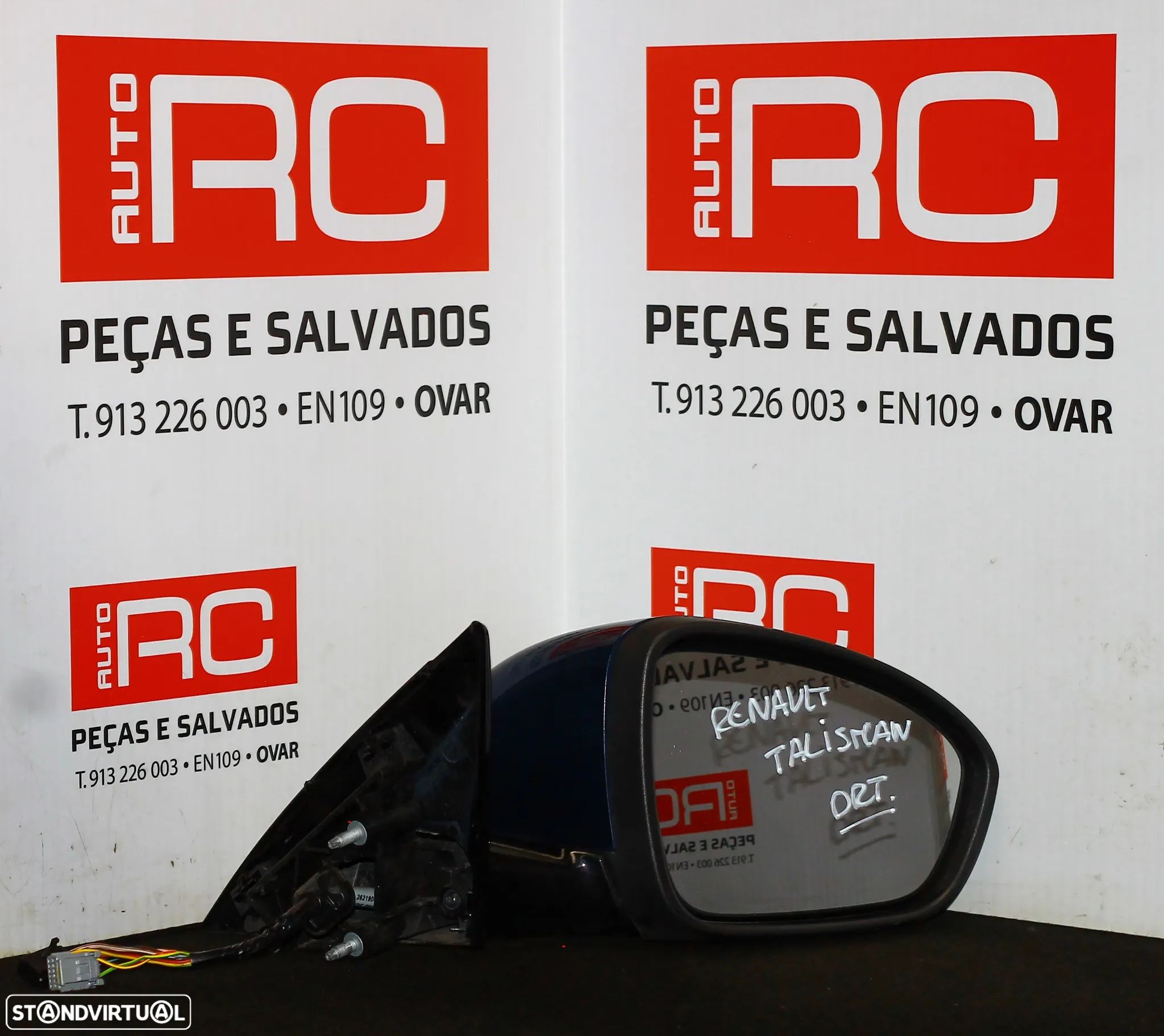 ESPELHO RETROVISOR DIREITO RENAULT TALISMAN - 1