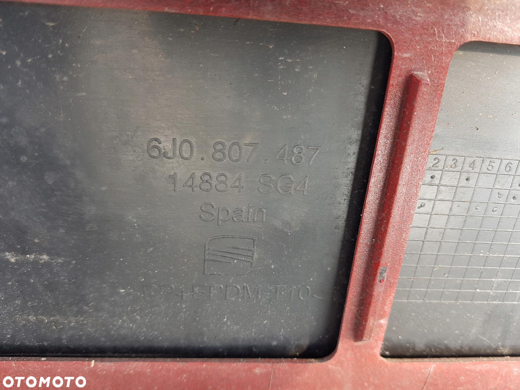 SEAT IBIZA 4 IV 08-12r FR ZDERZAK TYŁ TYLNY LS3H 3D - 11