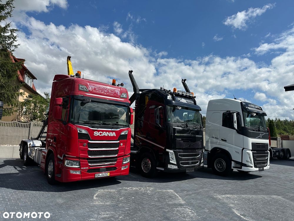 Volvo / FH 500 / 6X2 / HAKOWIEC / MEILLER -KIPPER 21-67/ Oś-SKRĘTNA-PODNOSZONA / - 5