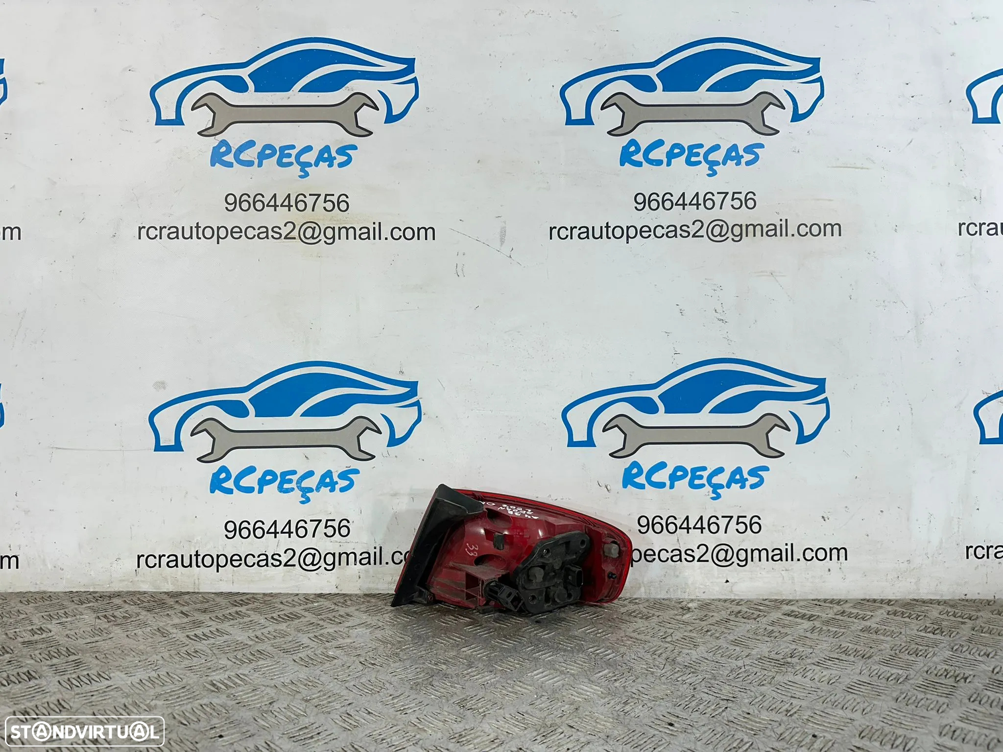 .Conjunto Farolins Led Originais Tras Traseiro Direito Esquerdo Audi A4 B8 Sedan F30 2008 - 2016 - 13