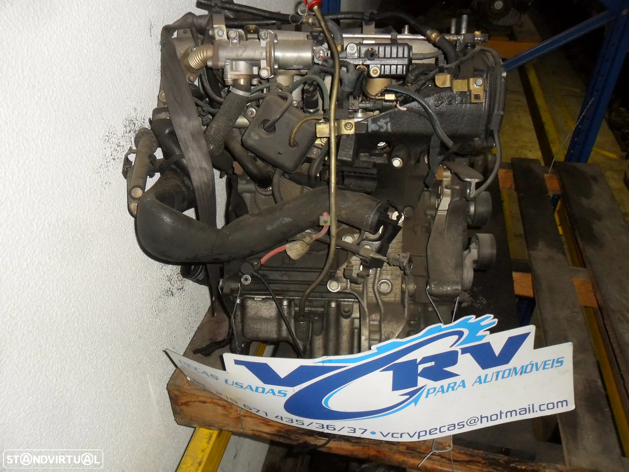 Motor Fiat Punto II 1.9JTD Ref.: 188A2000 - Motor usado - 3