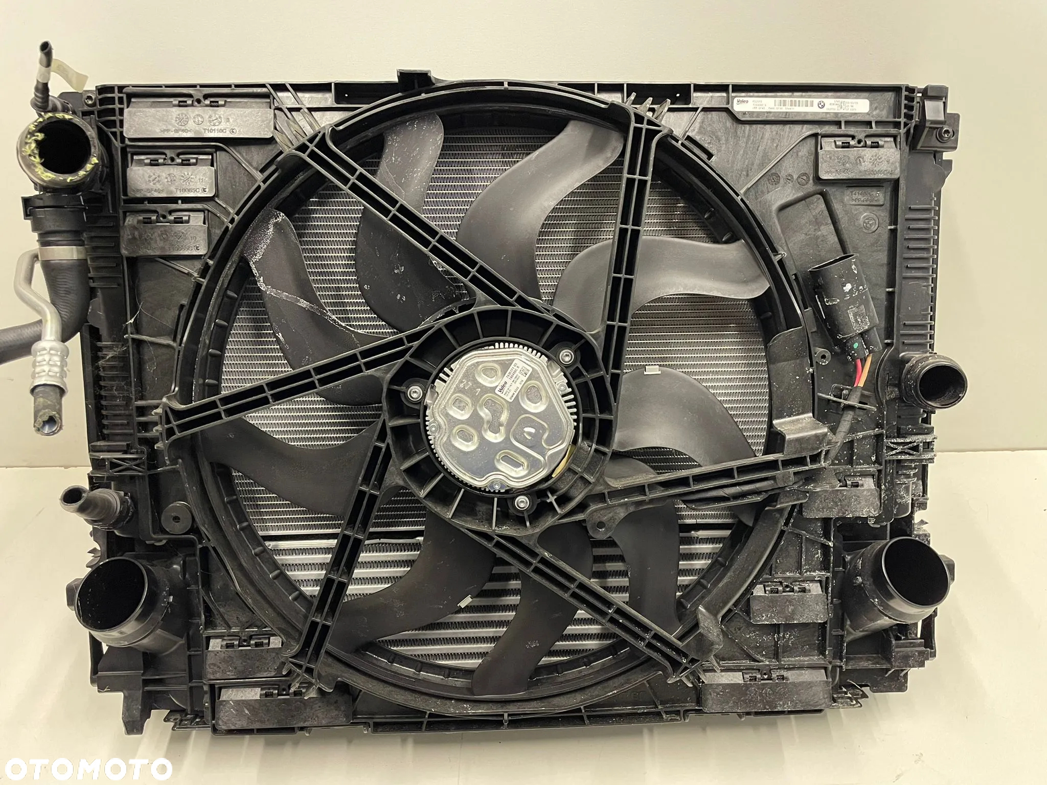 Zestaw chłodnic LCI BMW G20 Diesel wentylator intercooler klimatyzacji chłodnica - 3
