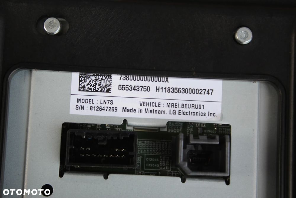 RADIO NAWIGACJA NAVI WYŚWIETLACZ OPEL INSIGNIA B 39180555 555343750 - 9