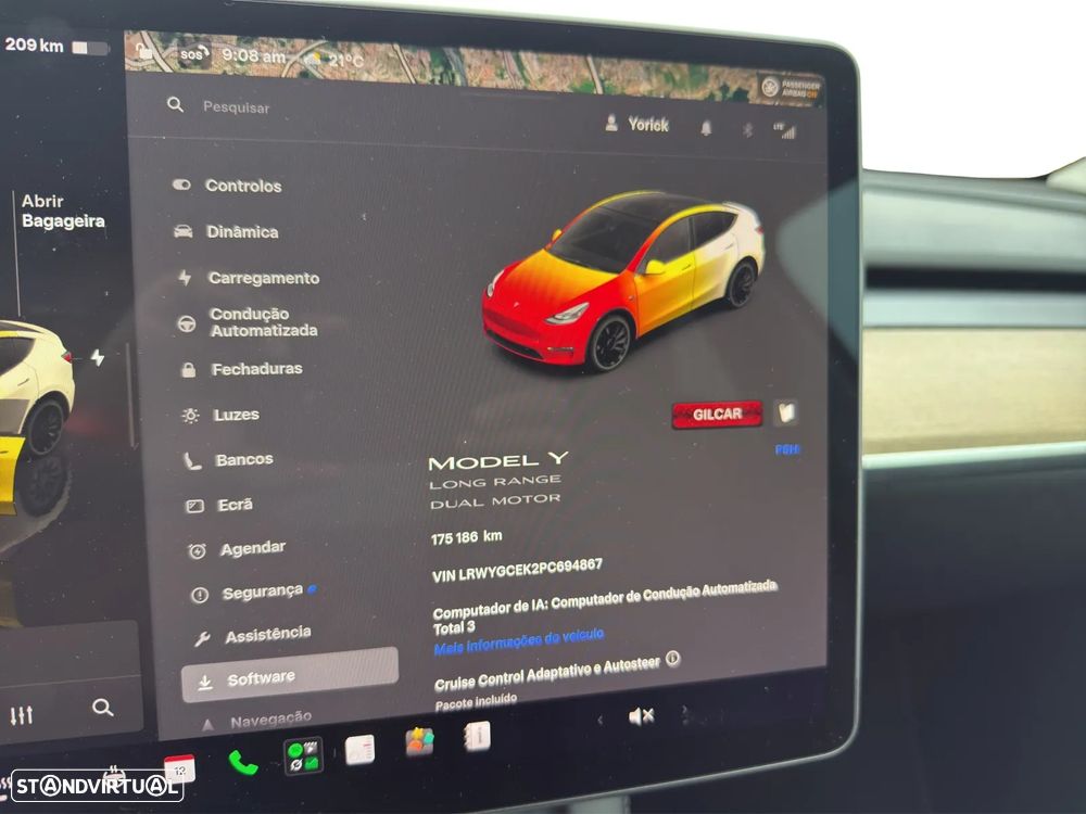 Tesla Model Y Long Range Tração Integral - 14
