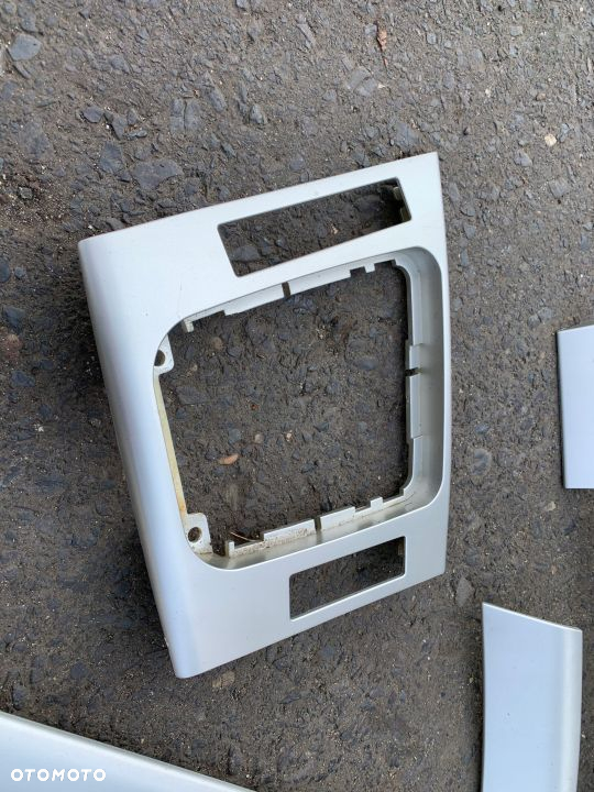 DEKORY LISTWY OZDOBNE WEWNĘTRZNE BMW E46 SREBRNE - 2