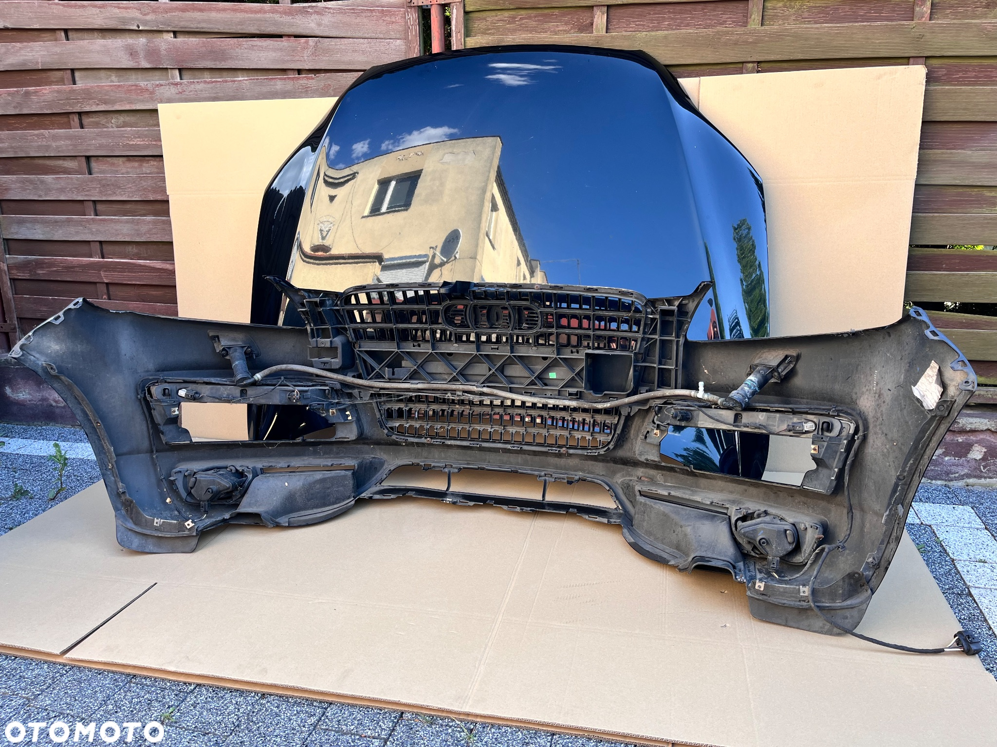 Audi Q7 S-LINE 4L Maska Zderzak Błotnik Kompletny przód - 4