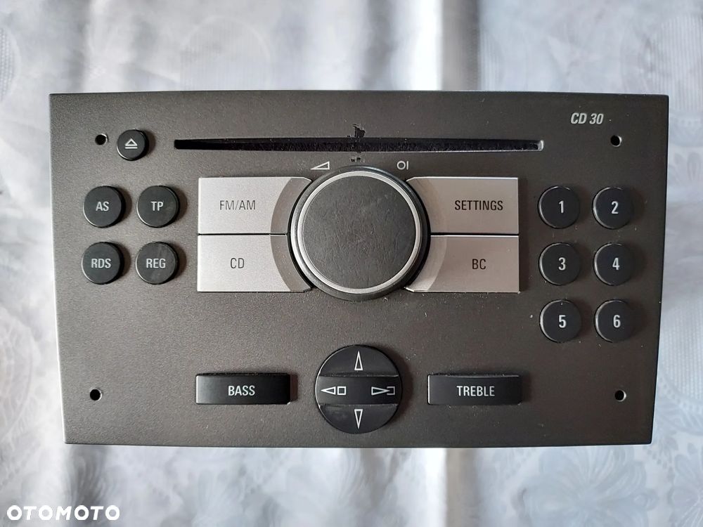 Radio CD Blaupunkt 453116246 Opel Vectra C lift + pin - 1