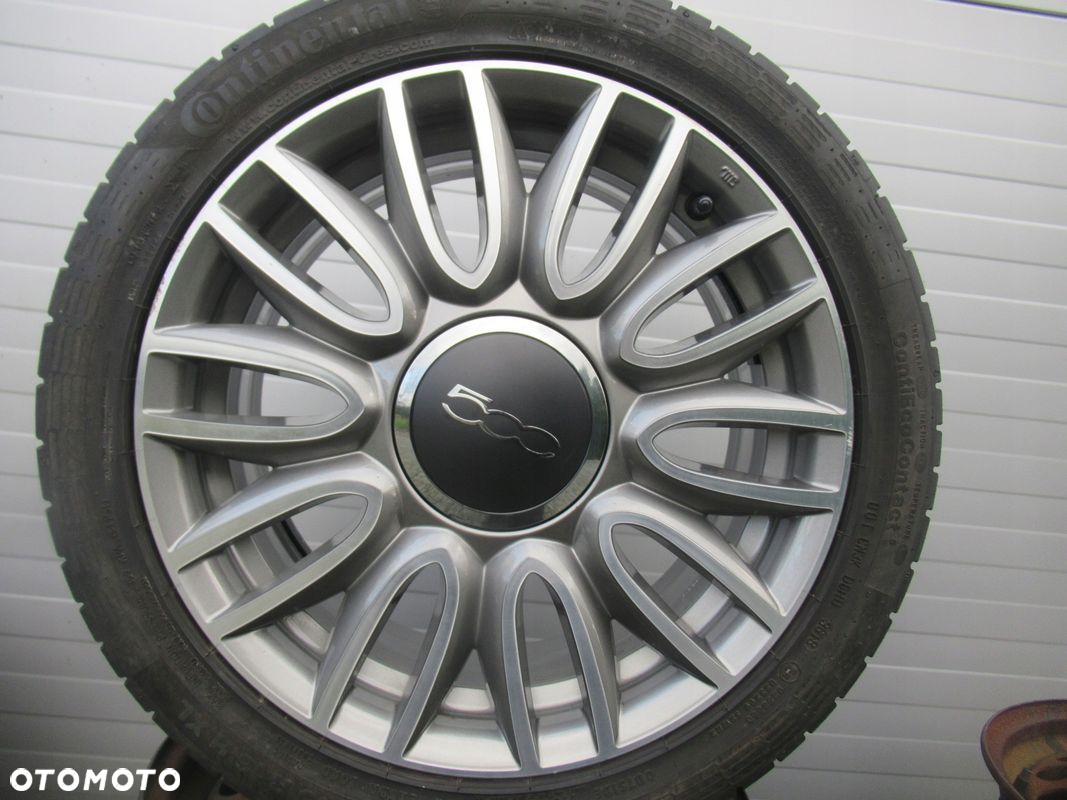 ALU+OPONY LATO R16 FIAT 500,PANDA,PUNTO I,II FORD KA II,4x98 - 6