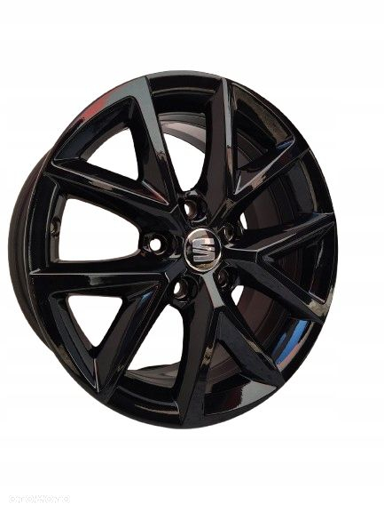 Felgi Alu 5x112 16 Seat Leon 4 IV 5FA Czarny Połysk - 2