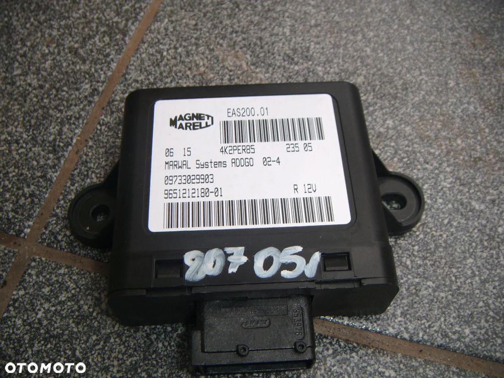 peugeot 807  2.2 dci sterownik pompy 9651212280-01 - 1