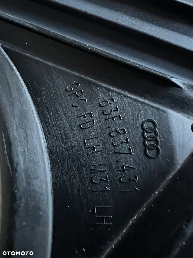 LISTWA LISTWY ZGARNIAJĄCA Q3 83A 83F PRZÓD TYŁ PRAWA LEWA RAMKA DRZWI PRZÓD TYŁ PRAWA LEWA SHADO LINE 83A837476A 83F837431 83F839475A 83F839431 83F839476A 83F839432 83F837432 83A837476A  CENA W OPISIE - 5