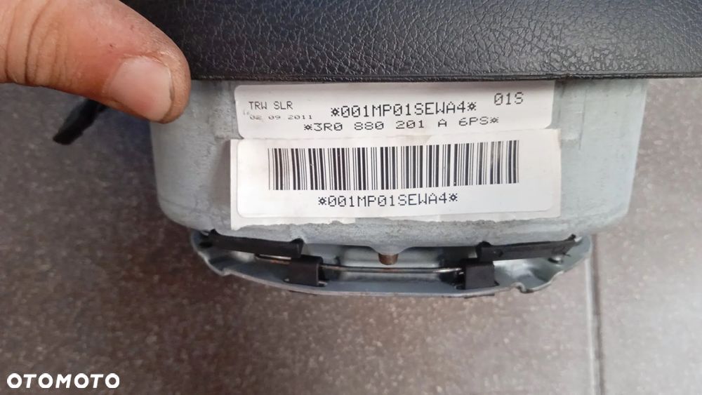 Kierownica multifunkcyjna Poduszka kierowcy 3r0880201a Airbag Seat Exeo - 3