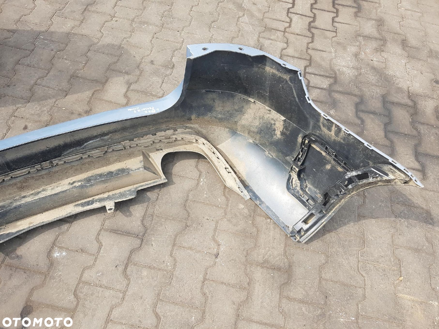 VW PASSAT B7 10-14r KOMBI ZDERZAK TYŁ TYLNY LC7Z - 11