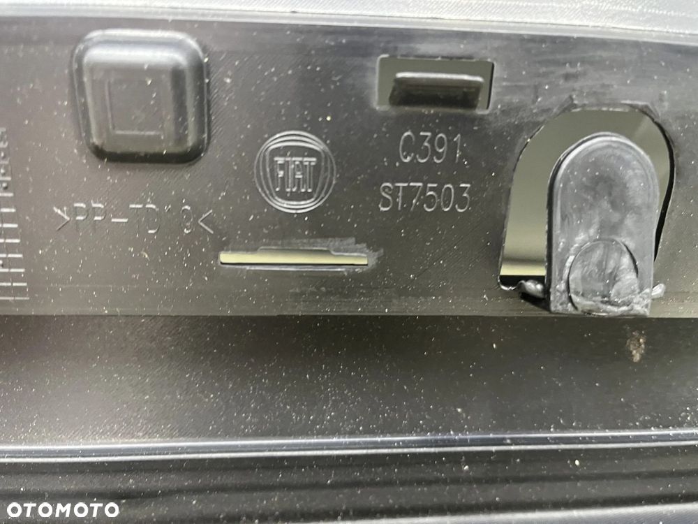 Zderzak tylny Fiat 500 Sport 07-15r. Przedlift tył nowy oryginalny 735565271 - 17