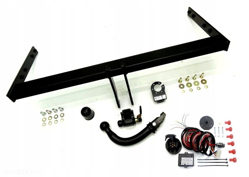 SŁUPSK AUTO HAK HOLOWNICZY do AUDI A3 2 II 8P 3+5D od 2008 do 2012 + MODUŁ 7 PIN + WIĄZKA ORYGINAŁ - 1