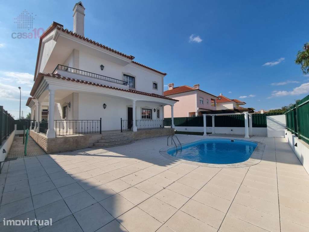Moradia V4 com piscina, para arrendar, na Atalaia, Montijo - Grande imagem: 2/29