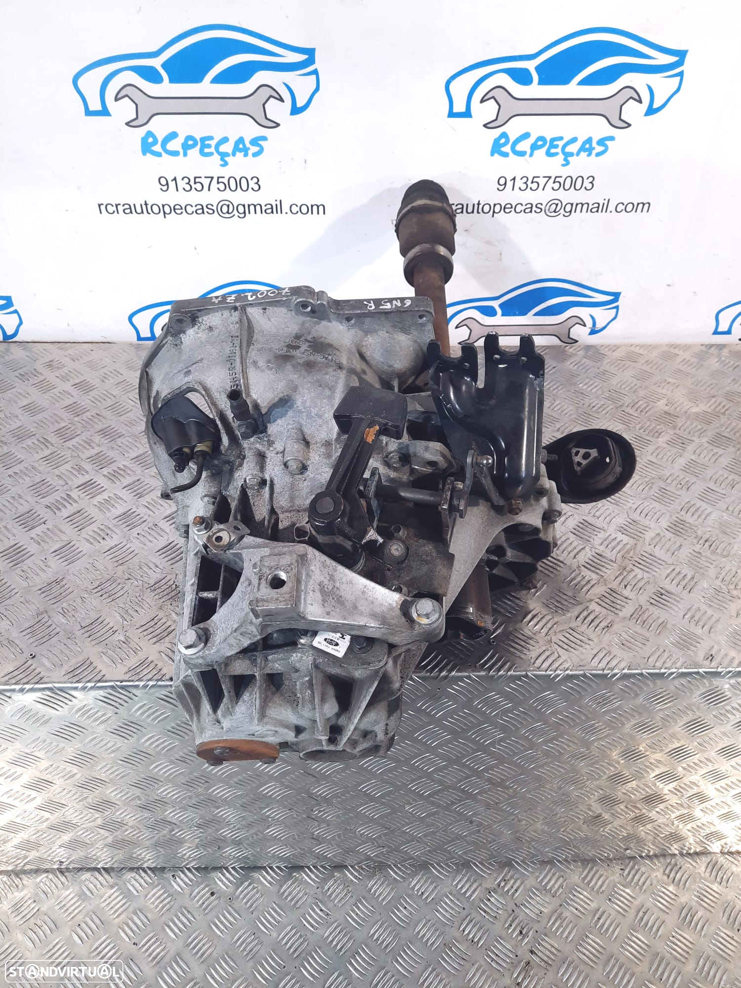 CAIXA VELOCIDADES MANUAL VOLVO C30 533 1.6D 16V 110CV D4164T 6N5R7002ZA T1GE2 1331108 175013 S40 II 2 MK2 544 V50 545 - 5