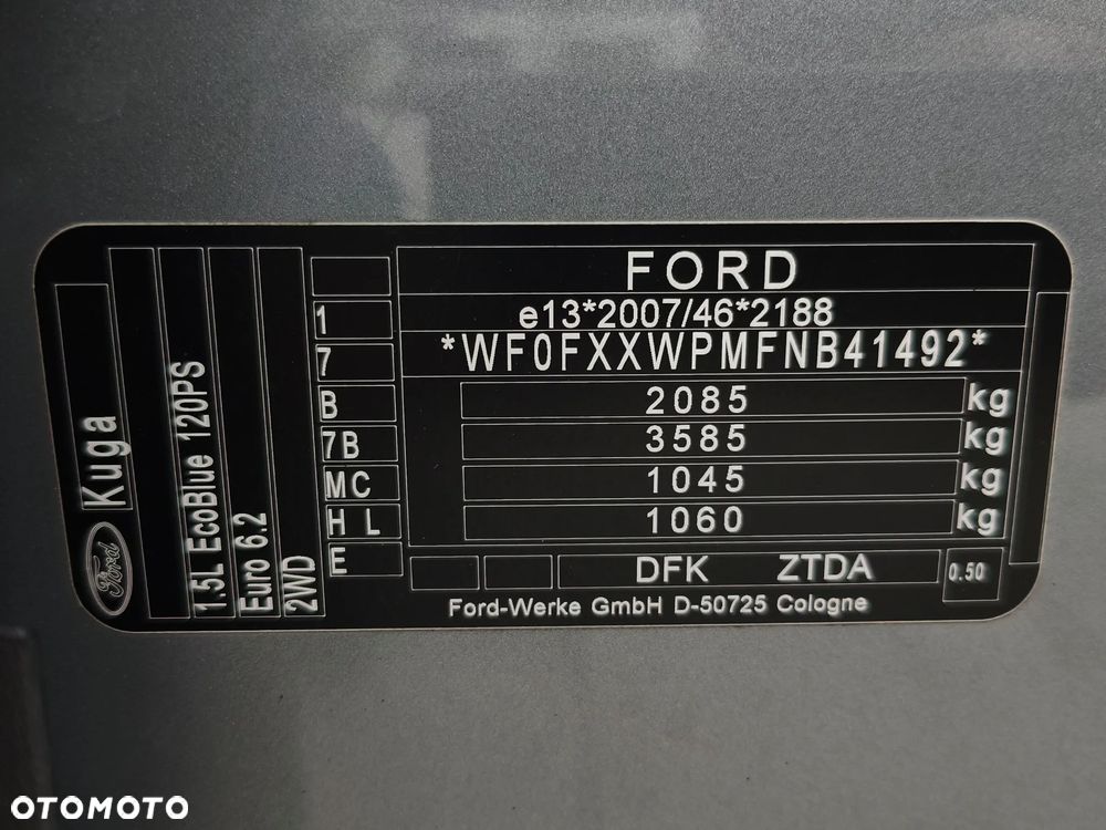 Ford Kuga 1.5 EcoBlue FWD Titanium - 38