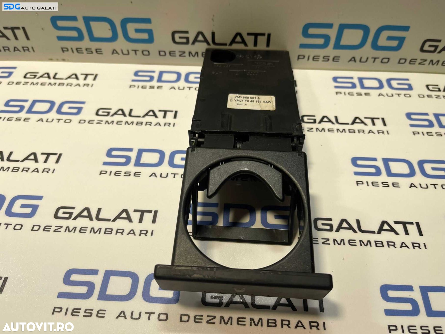 Suport Pahar Pahare Seat Alhambra 2001 - 2010 Cod 7M3858601A YM21-F048197-AAW [1738] - 5