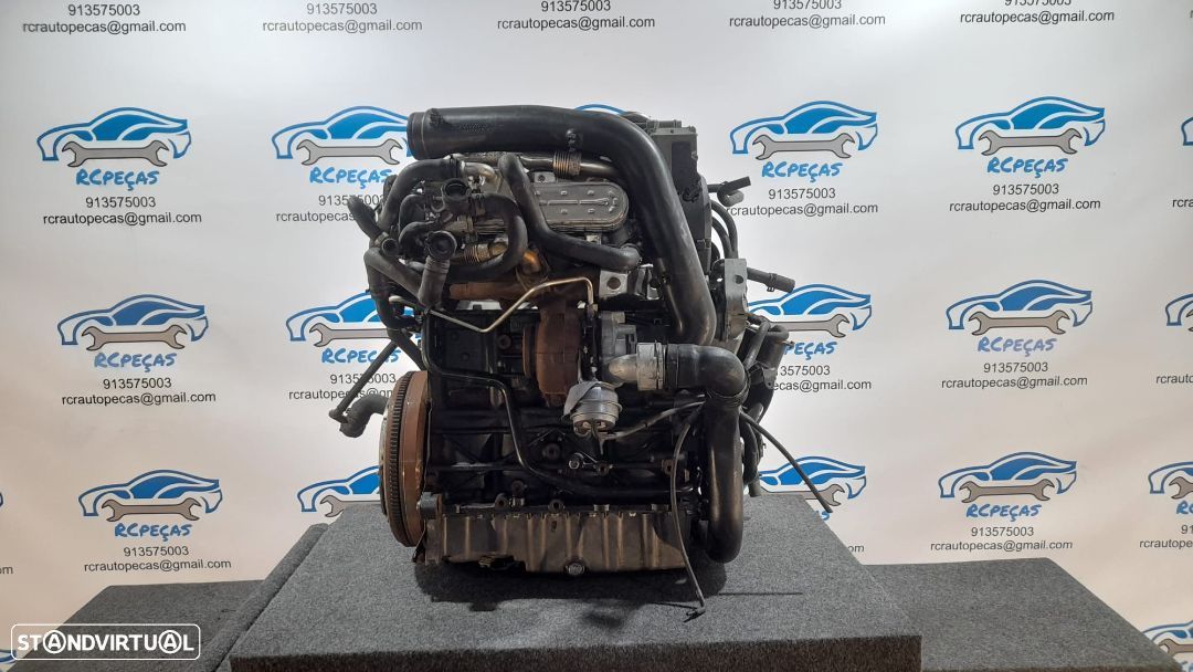 MOTOR COMPLETO 1.9 TDI 8V 90CV BRU VW VOLKSWAGEN GOLF V 5 MK5 TOURAN GOLF PLUS MOTOR ARRANQUE BIMASSA ALTERNADOR COMPRESSOR AR CONDICIONADO BOMBA DIRECAO DIREÇÃO TURBO INJETOR INJETORES - 1