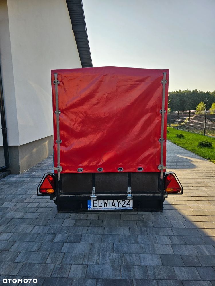 SAM Lekka przyczepa osobowa motocyklowa plandeka resory alufelgi - 9
