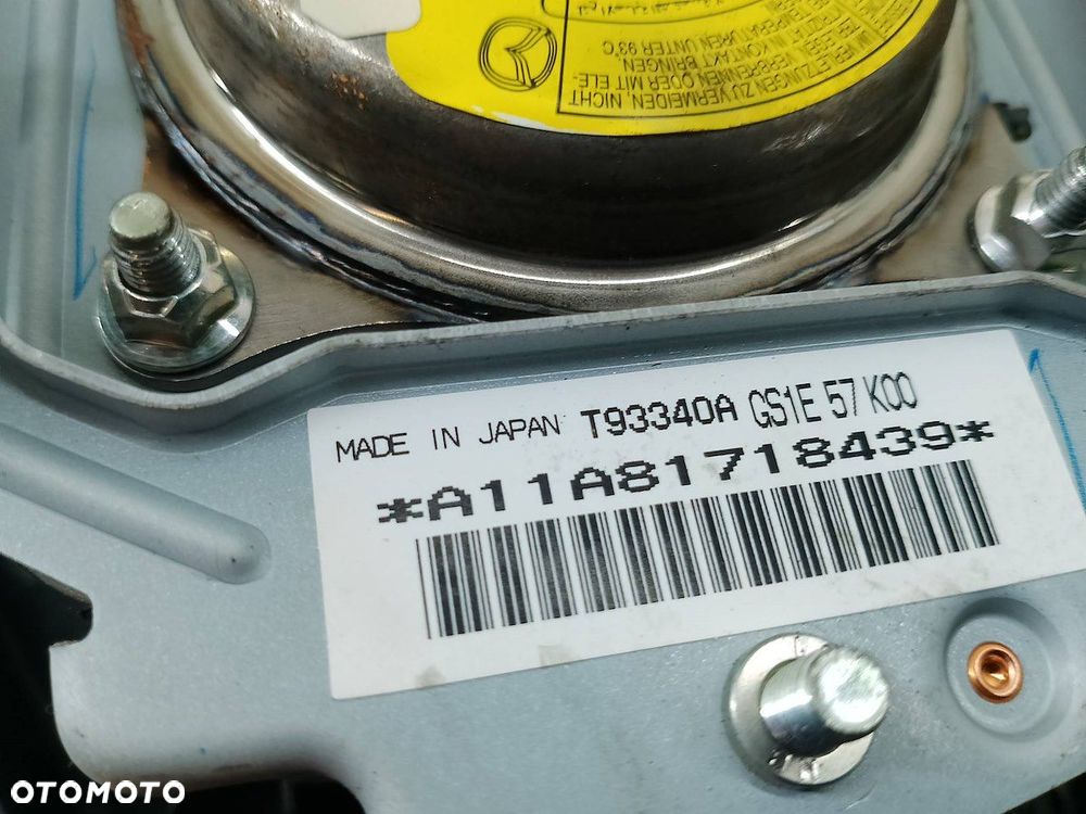 KIEROWNICA Z PODUSZKĄ MAZDA 6 ( 07-13 ) GS1D-32-980D  GS1E57K00 - 11