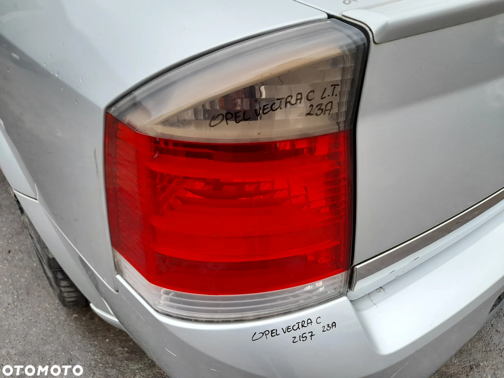 OPEL VECTRA C LIFT LAMPA LEWY TYŁ LEWA TYLNA - 2