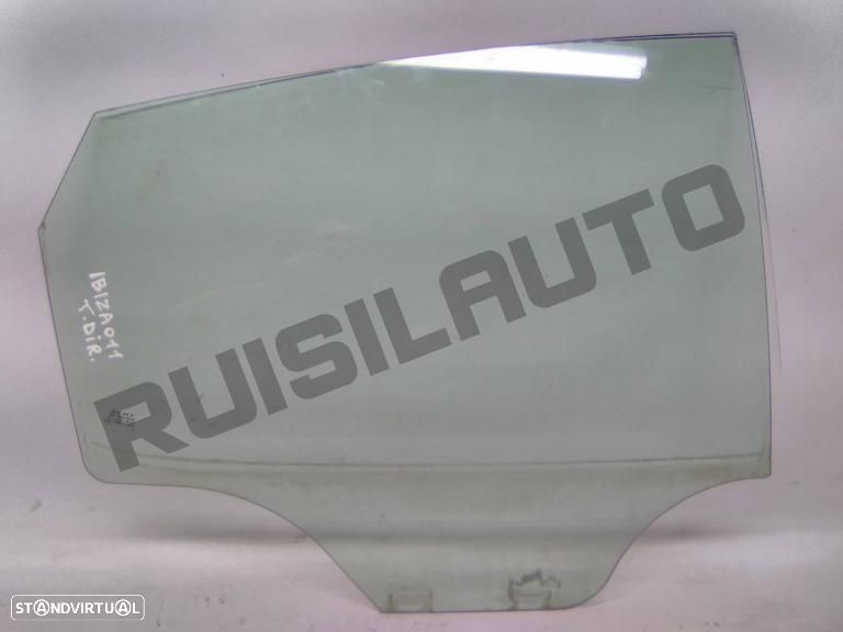 Vidro Porta Trás Direito  Seat Ibiza Iv (6j) [2007_2016] 1.6 Td - 1