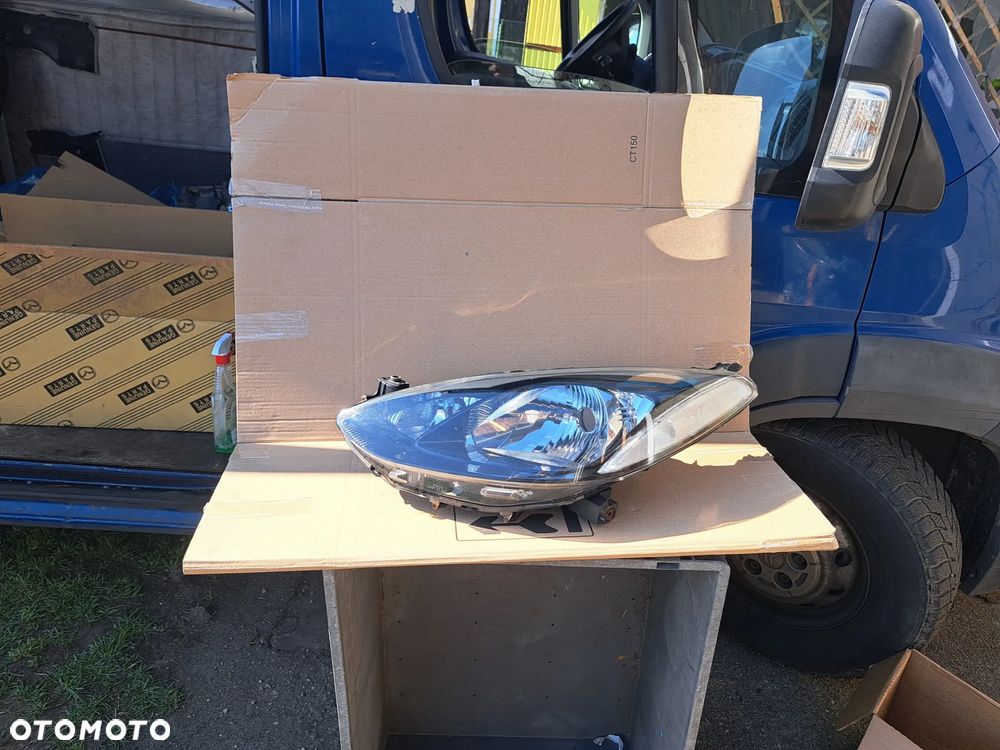 Lampa przednia lewa Mazda 2 DE DR61-51040 Reflektor lewy przód Mazda 2 De DR6151040 - 1
