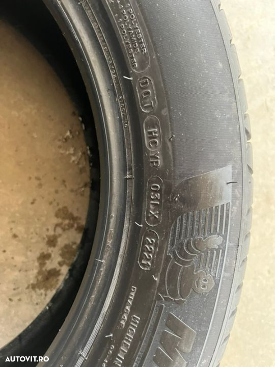 vând 4 anvelope 225/55/18 Michelin de vară ca noi - 8