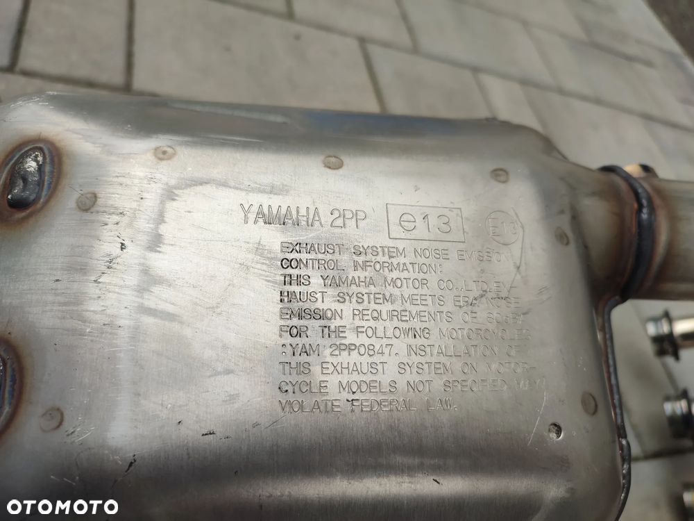 Kolektor, tłumik, wydech, osłona wydechu, tłumika Yamaha MT09 Tracer 9 - 20