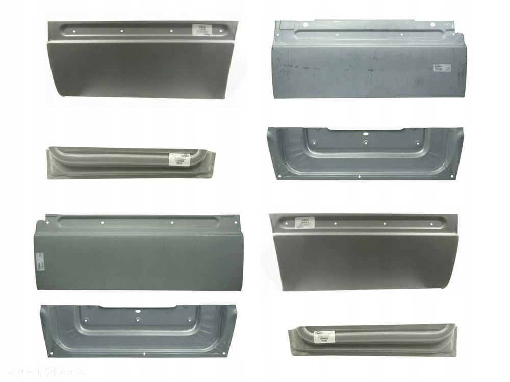 Mercedes Sprinter 06-18 Dopel / Podwójna Kabina Progi Korytka Reperaturki - 2