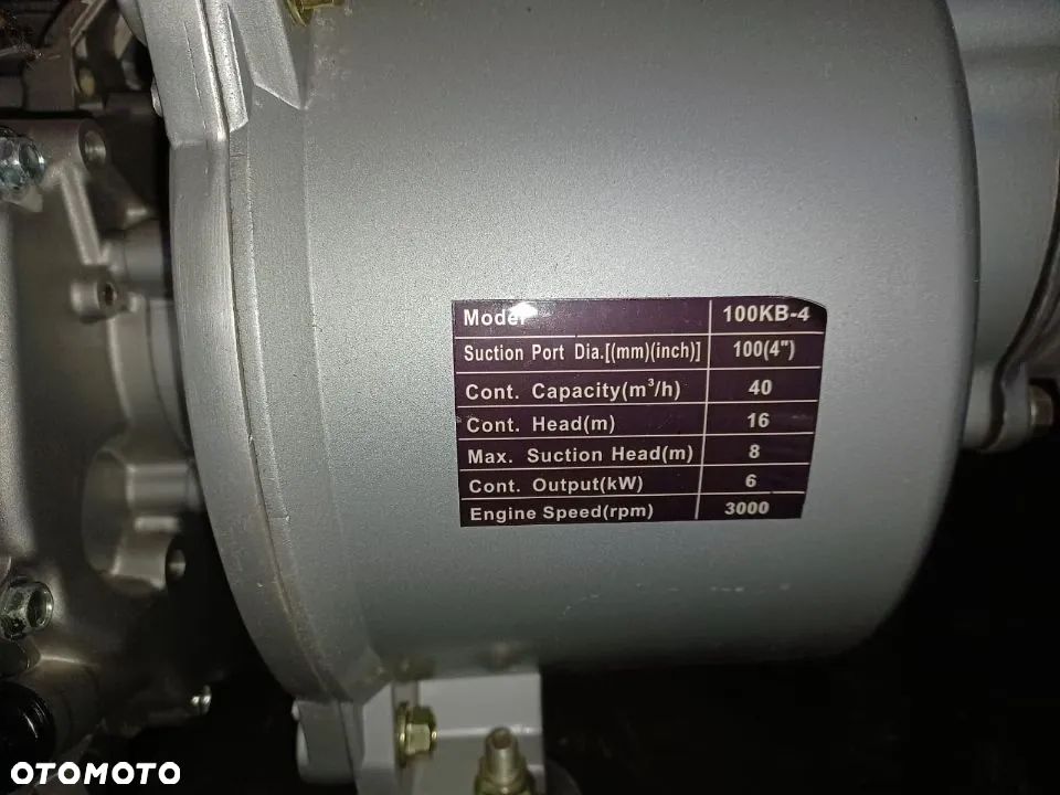 POMPA WODY GIMOTORS benzyna NOWA - 5