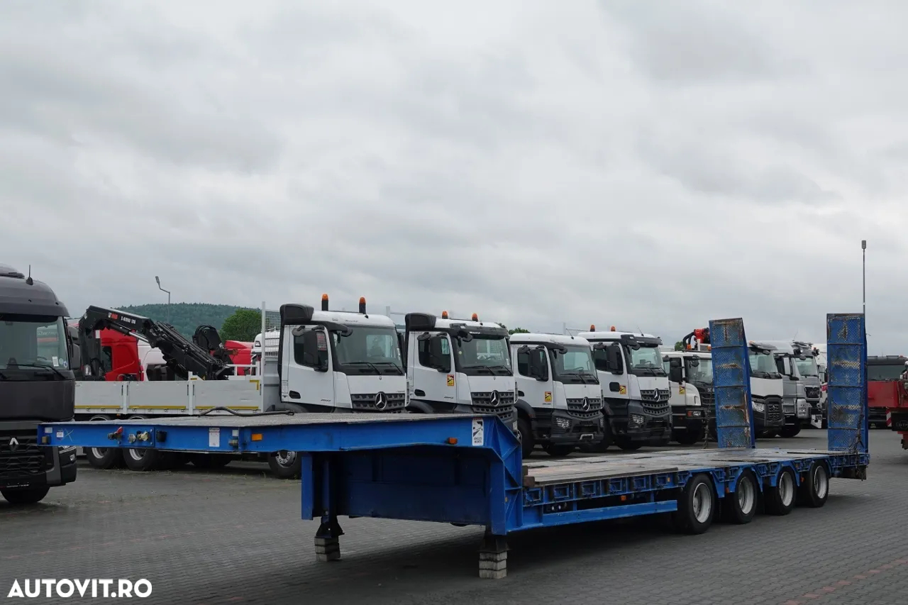 Cometto CAMION COMETTO CU ÎNCĂRCARE MICĂ / PRELUNSĂ / 4 AXI / AXĂ DE DIRECȚIE / IMPORTAT - 3