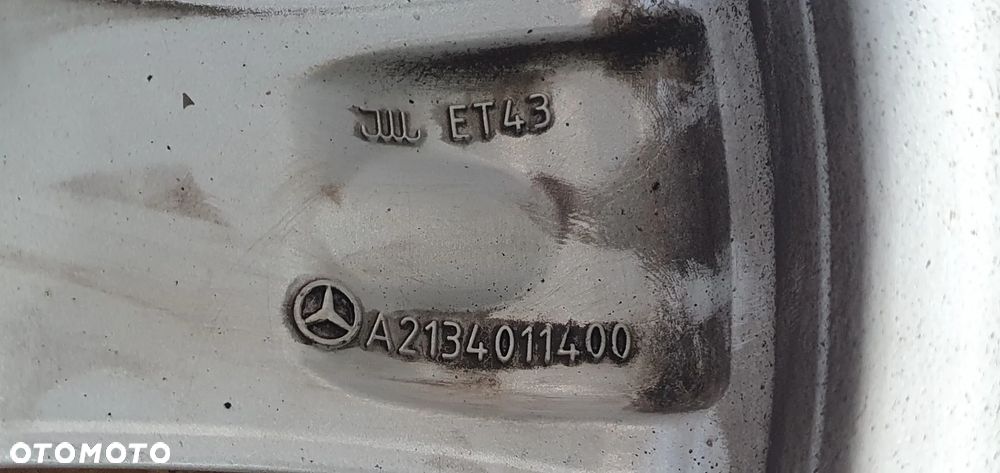 Alufelga felga aluminiowa 8J R18 ET43 5x112 Mercedes E-Klasa W213 Oryginał A2134011400 - 11