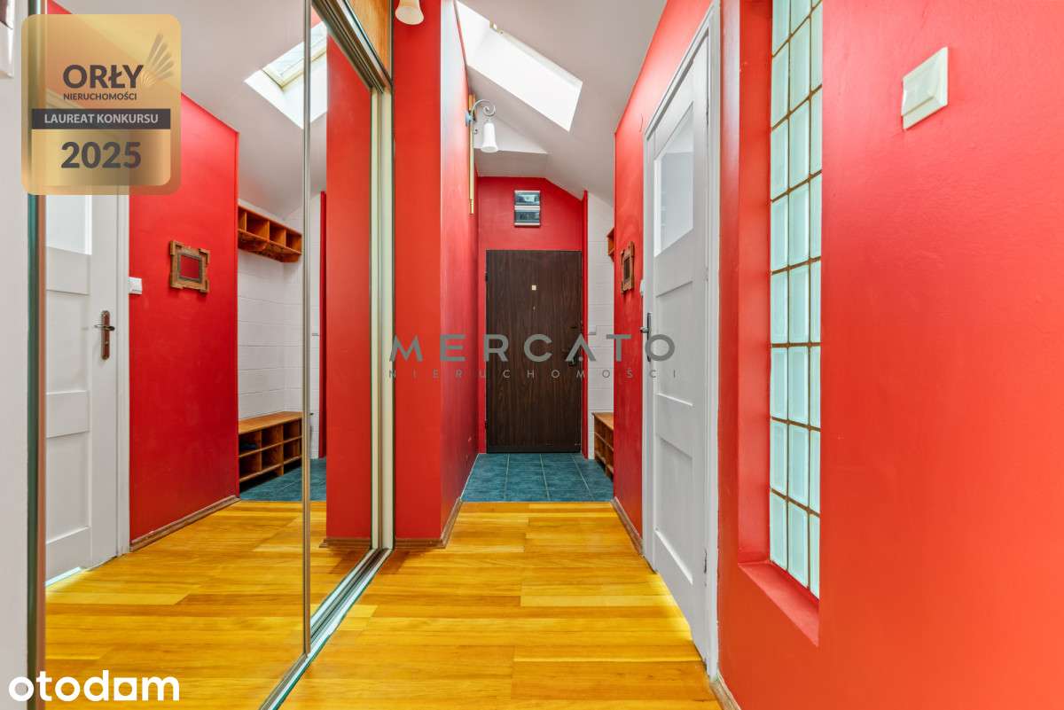 3 pokoje z kominkiem | 83 m² | blisko metra Kabaty