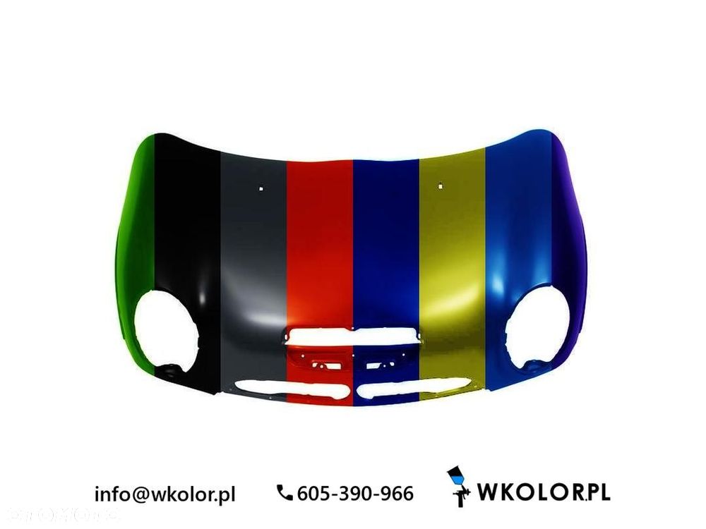 NOWA POKRYWA SILNIKA MINI MINI 2008-2010 LAKIEROWANA W KOLOR - 1