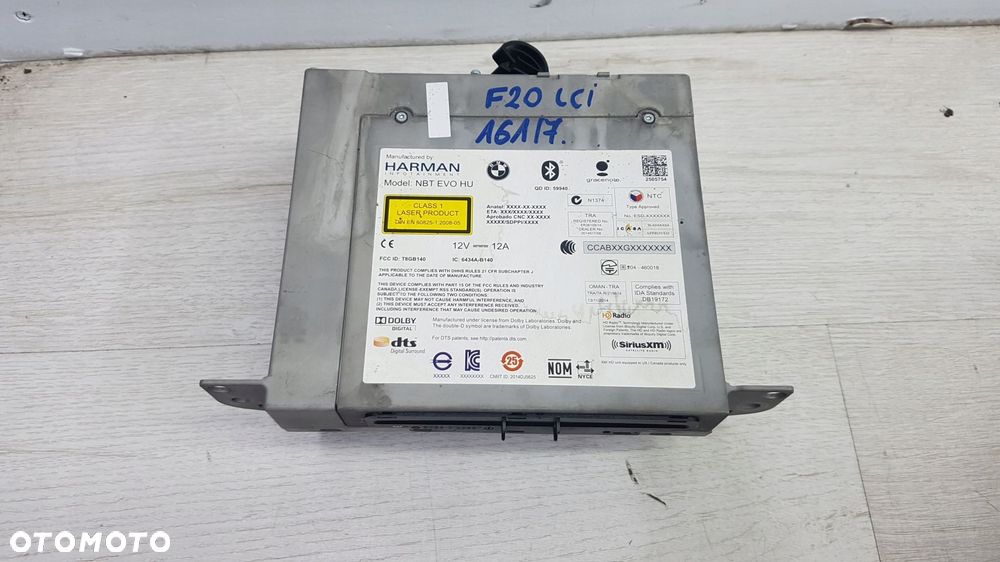 bmw 1 f20 lift radio harman eu - 2