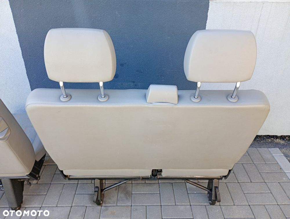 Kanapa Tył Siedzenie II Rząd Ławka Fotel Vw Transporter Caravelle T5 - 26